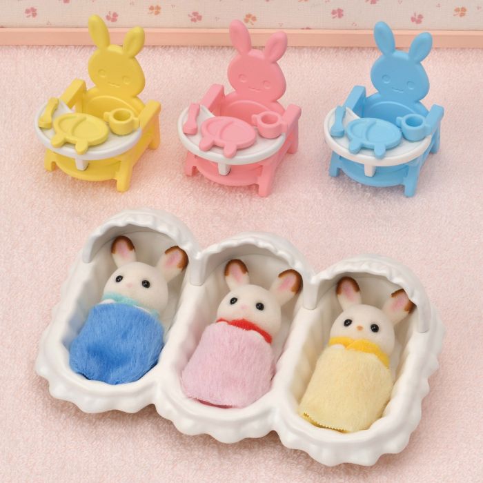 Sylvanian Triplets Care Set