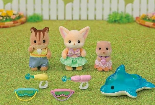 Sylvanian Families Nursery Friends Pool Fun Trio