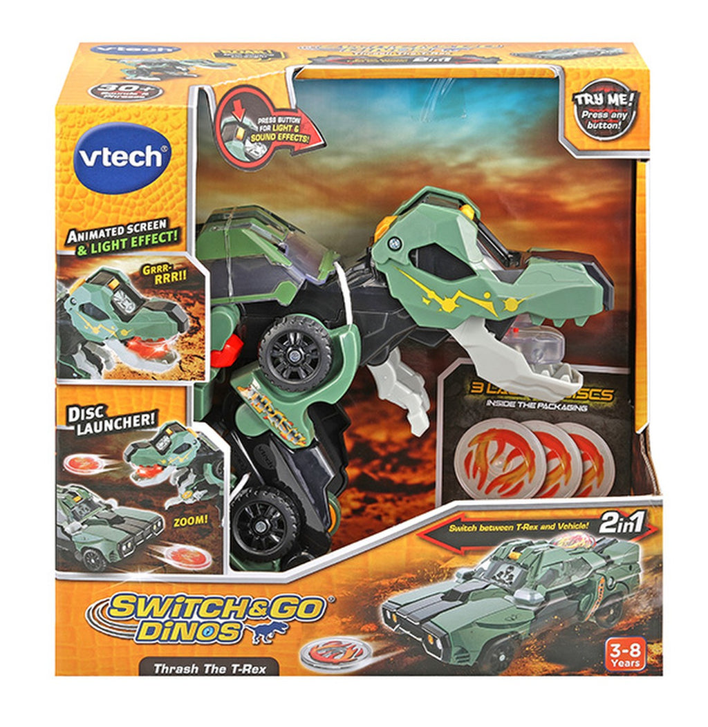 Switch & Go Dinos Thrash The T-Rex