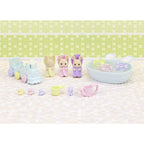 Sylvanian Triplets Baby Bathtime Set