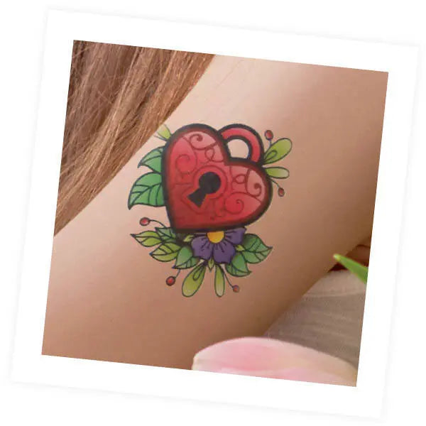 75 Wash Off Tattoos Coloured