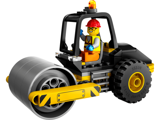 Lego City Construction Steamroller
