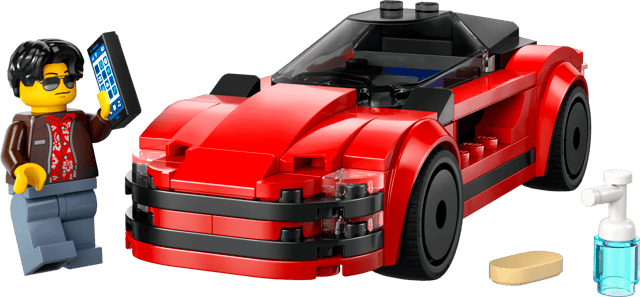 Lego City Red Sports Car