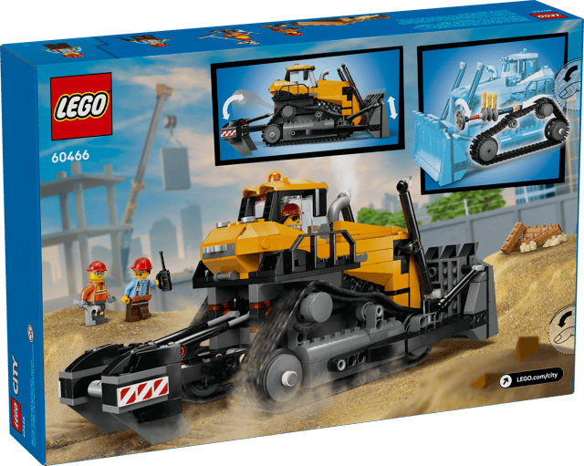 Lego City Yellow Bulldozer
