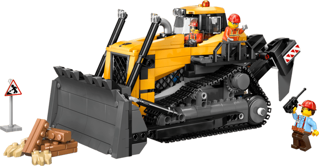 Lego City Yellow Bulldozer