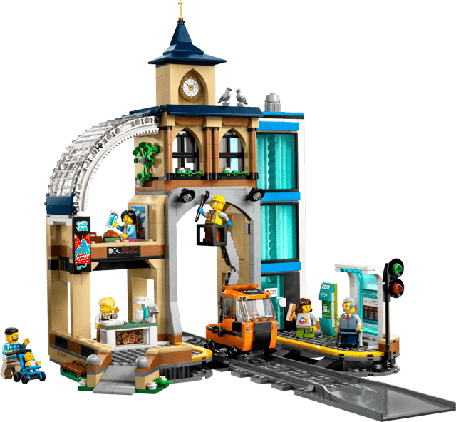 Lego City Central Train Station