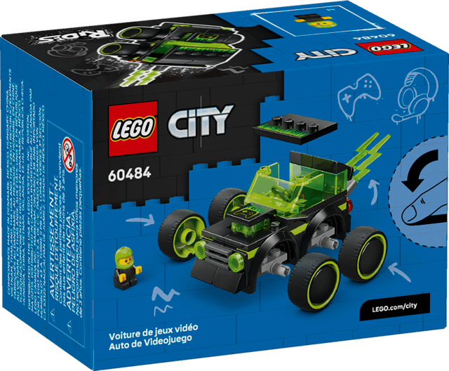 Lego City Rides Gaming Race Car