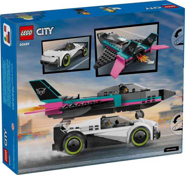 Lego City Jet VS Car