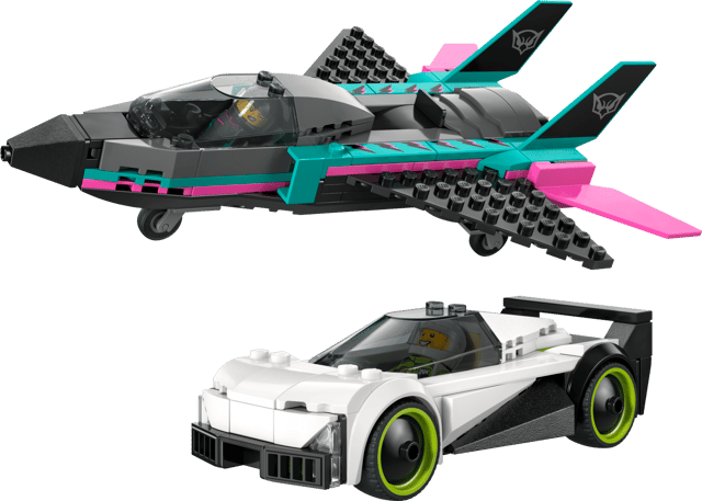 Lego City Jet VS Car