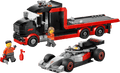 Lego City F1 Display Truck With Audi