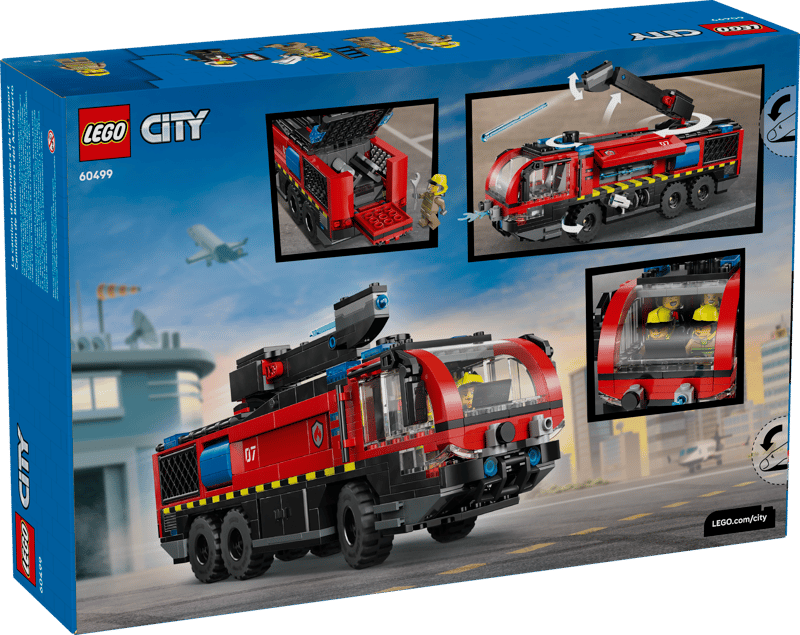 Lego City Airport Fire Truck