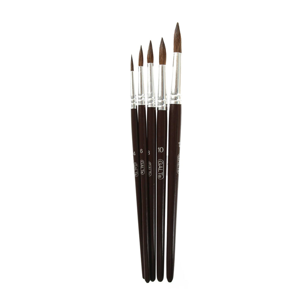 Galt 5 Paintbrushes