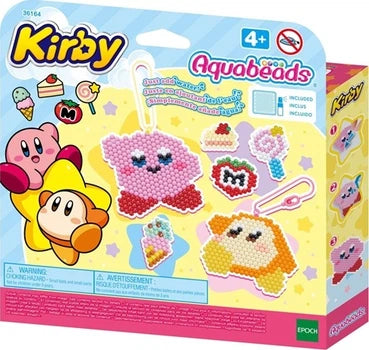 Aqua Beads Kirby Keyring Set