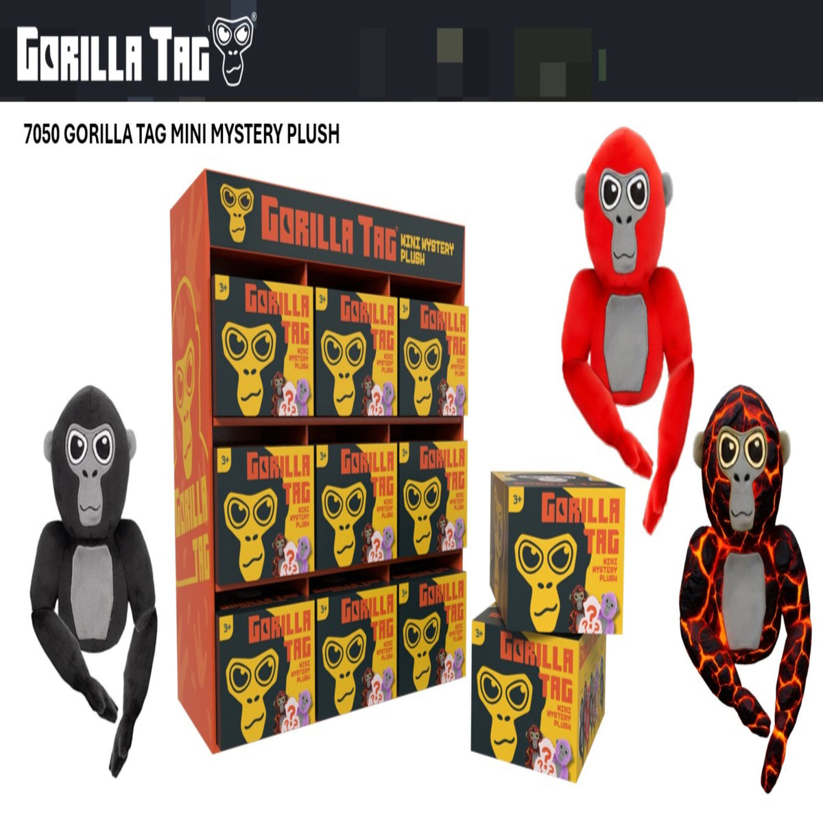 GORILLA TAG MINI MYSTERY PLUSH