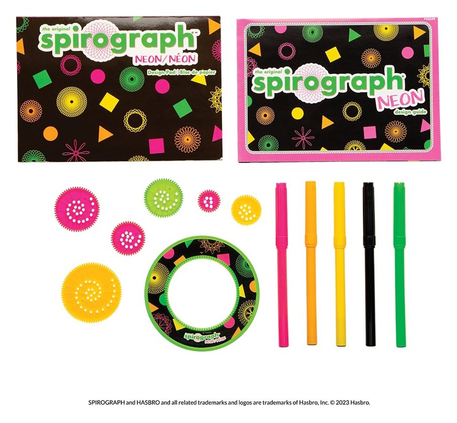 Spirograph Neon