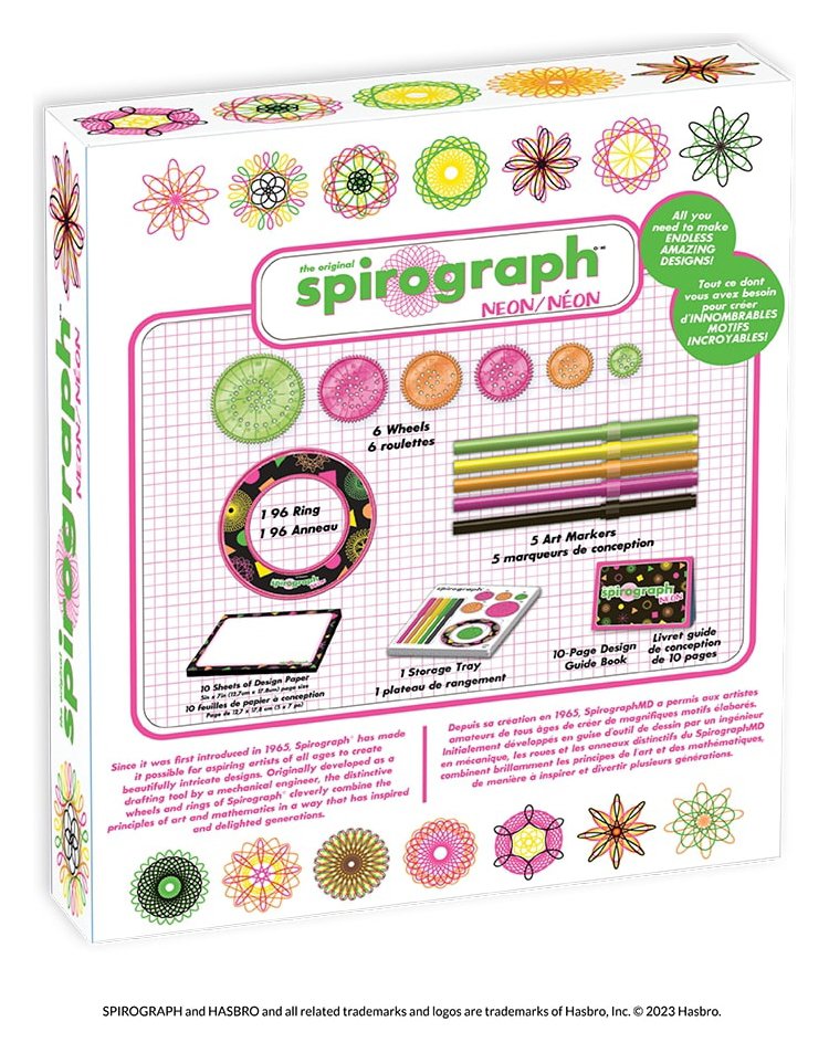 Spirograph Neon