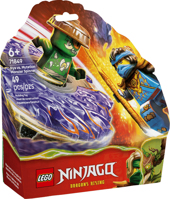 Lego Ninjago Nya VS Mutation Monster Spinner