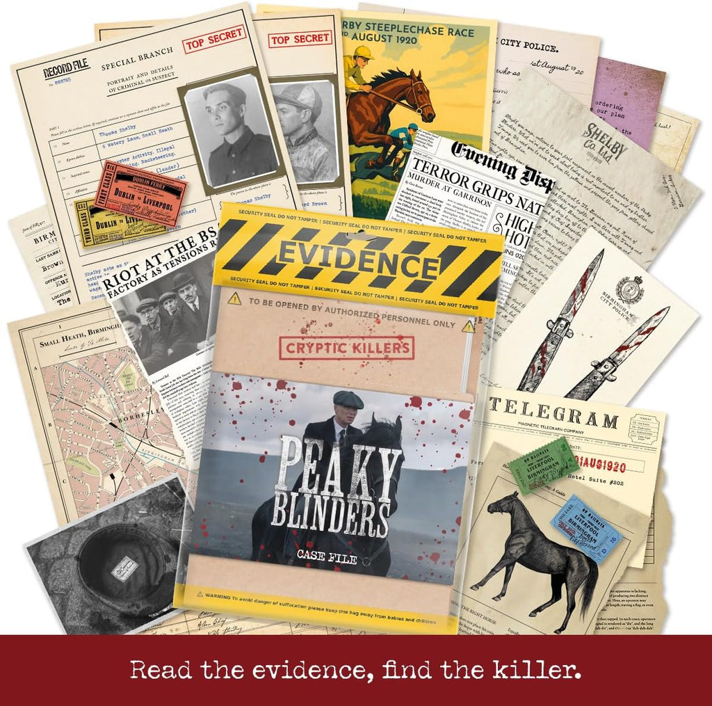 Cryptic Killers Peaky Blinders Case