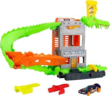 Hot Wheels City Croc Pizza Attack