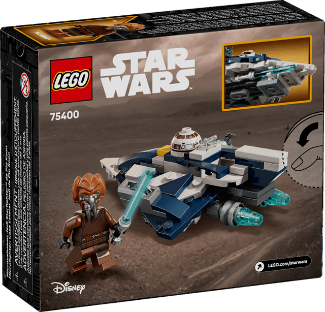 Lego Star Wars Plo Koons Jedi Starfighter Microfighter
