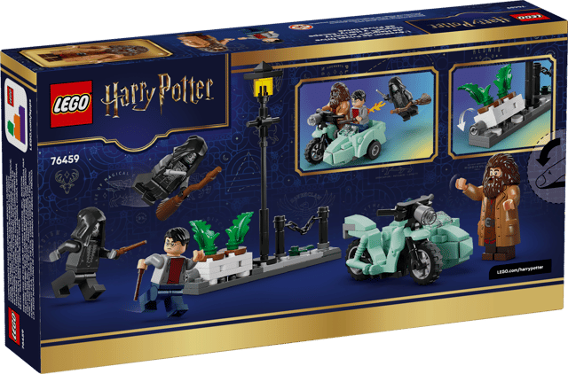 Lego Harry Potter Hagrid And Harrys Privet Drive Escape