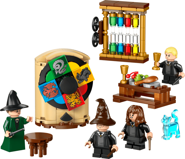 Lego Harry Potter Hogwarts Castle Sorting Hat Ceremony