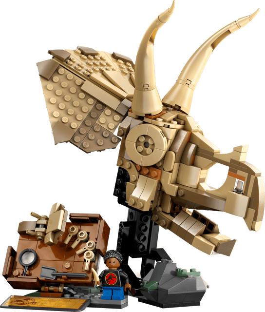 Lego Jurassic World Dinosaur Fossils: Triceratops Skull