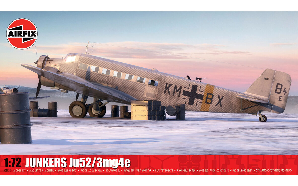 Airfix 1:72 Junkers Ju52/3mg4e