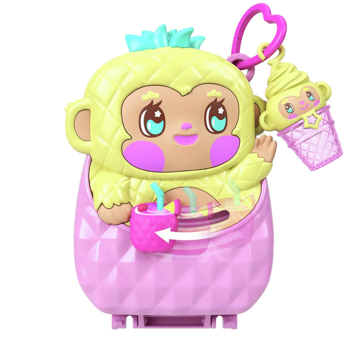 Polly Pocket Pineapple Monkey