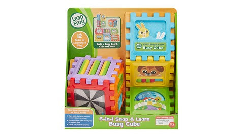 Leap Frog 6-In-1 Snap & Learn Busy Cube
