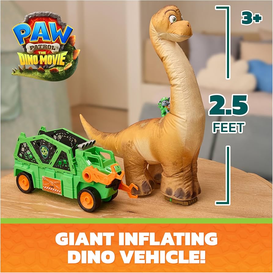 Paw Patrol Dino Movie Megasaurus Dino Vehicle