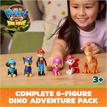 Paw Patrol Dino Movie Dino Team Pack