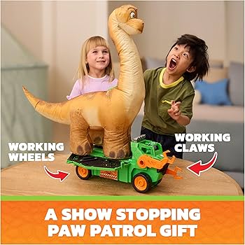Paw Patrol Dino Movie Megasaurus Dino Vehicle