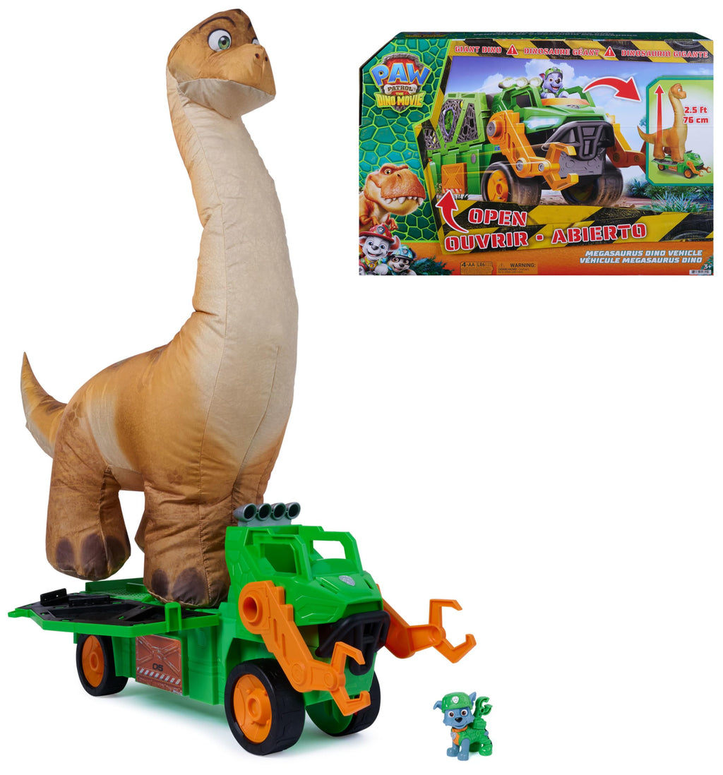 Paw Patrol Dino Movie Megasaurus Dino Vehicle