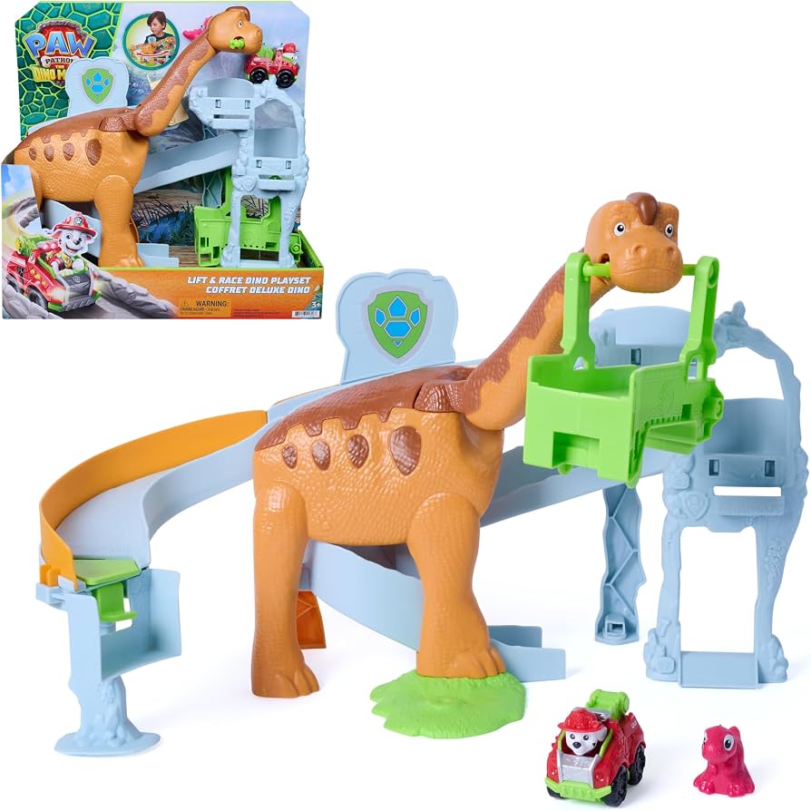 Paw Patrol Dino Movie Pup Squad Lift & Roar Playset