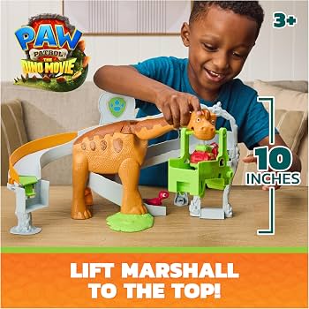 Paw Patrol Dino Movie Pup Squad Lift & Roar Playset