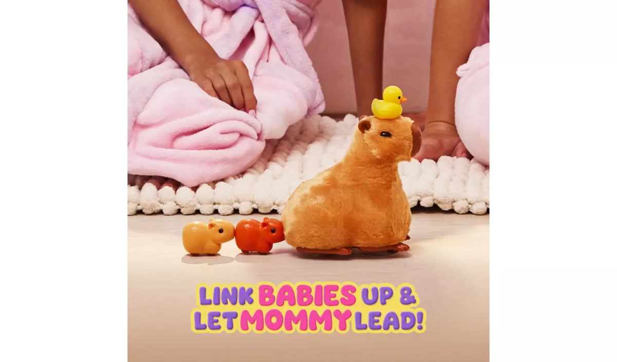 Zuru Pets Alive Mummy Capybara & Baby Surprise S1