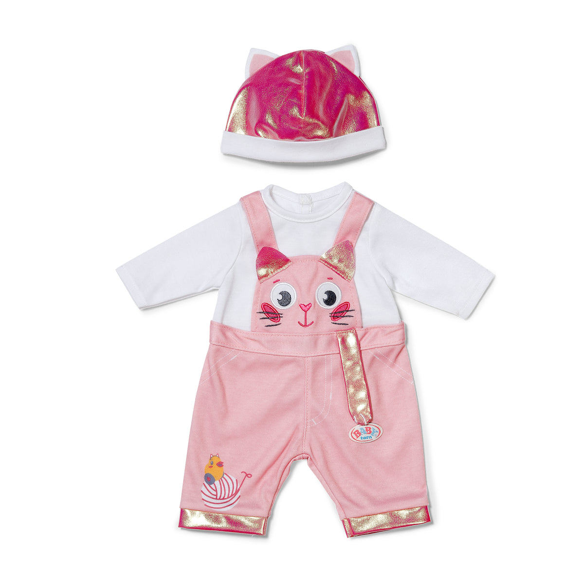 BABY Born 43cm Cat Onesie With Hat