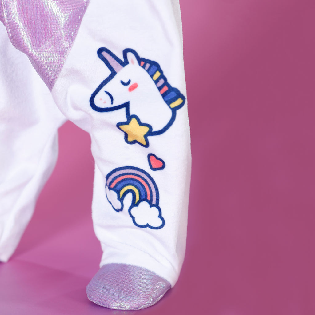 BABY Born 43cm Unicorn Onesie