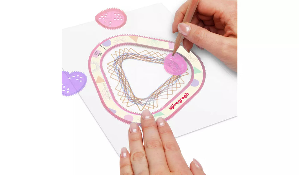 Spirograph Pastel Fun Shapes