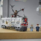 Lego Marvel Spiderman vs Doc Ock Subway Train Scene