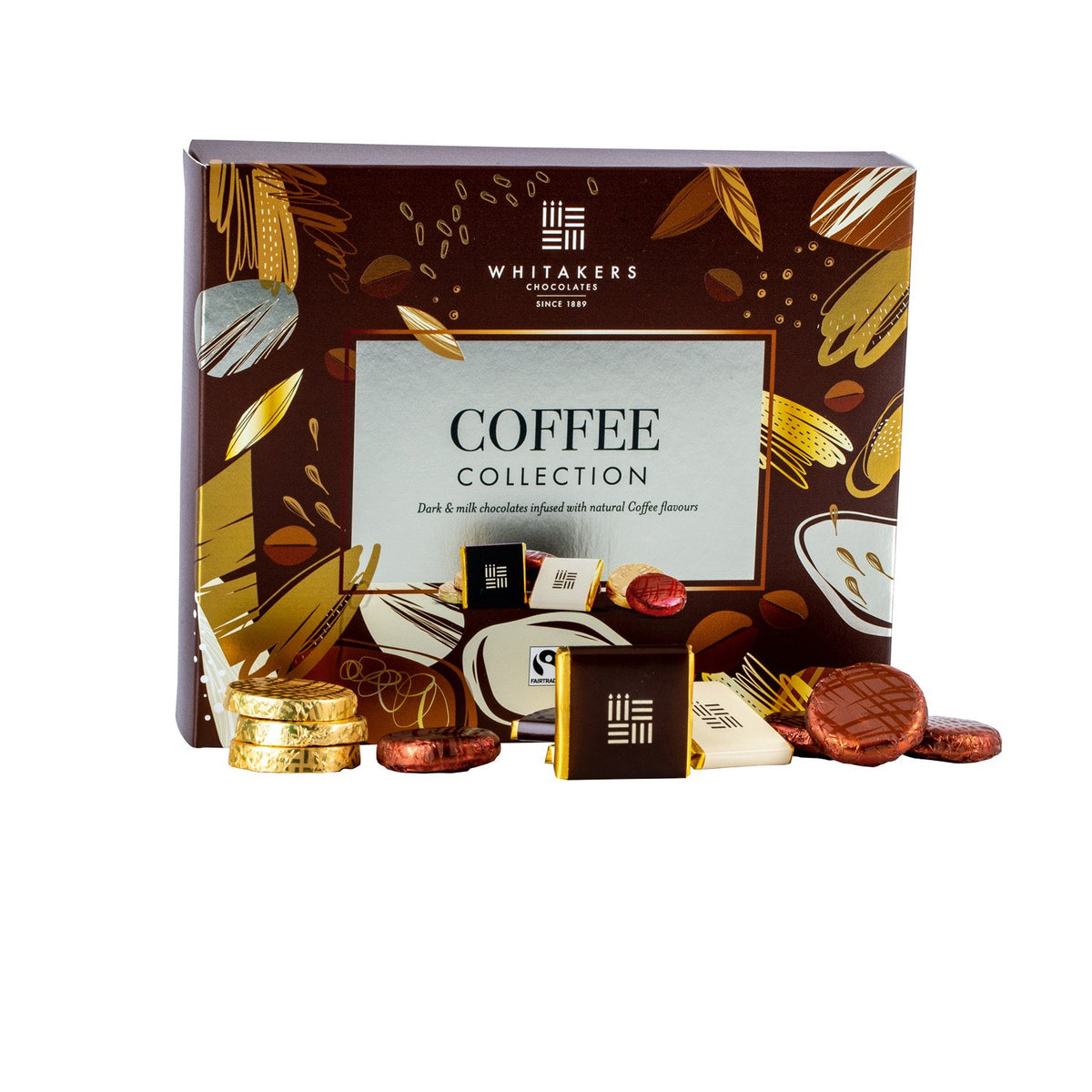 Whitakers Dark & Milk Coffee Collection 165g