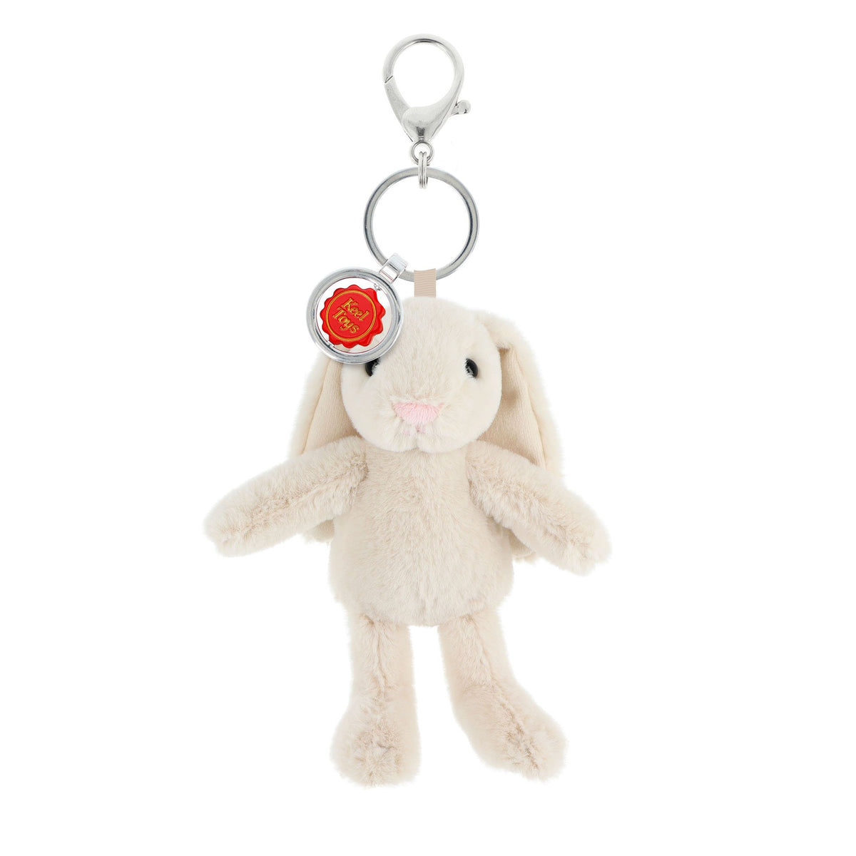 14cm Keeleco Enchanted World Cream Bunny Bag Charm