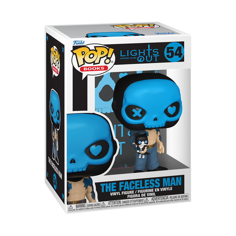 Funko POP! Books: Lights Out The Faceless Man