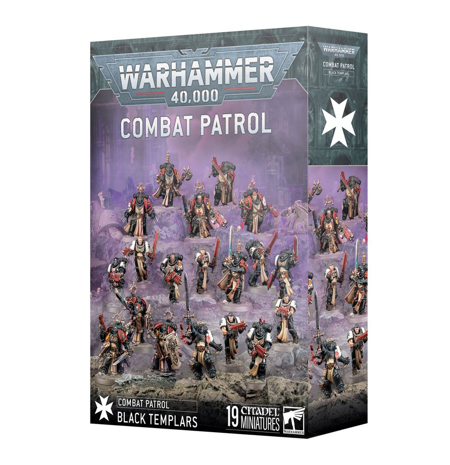 Warhammer 40K Combat Patrol Black Templars 2025
