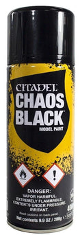Citadel Colour Spray Primer Chaos Black