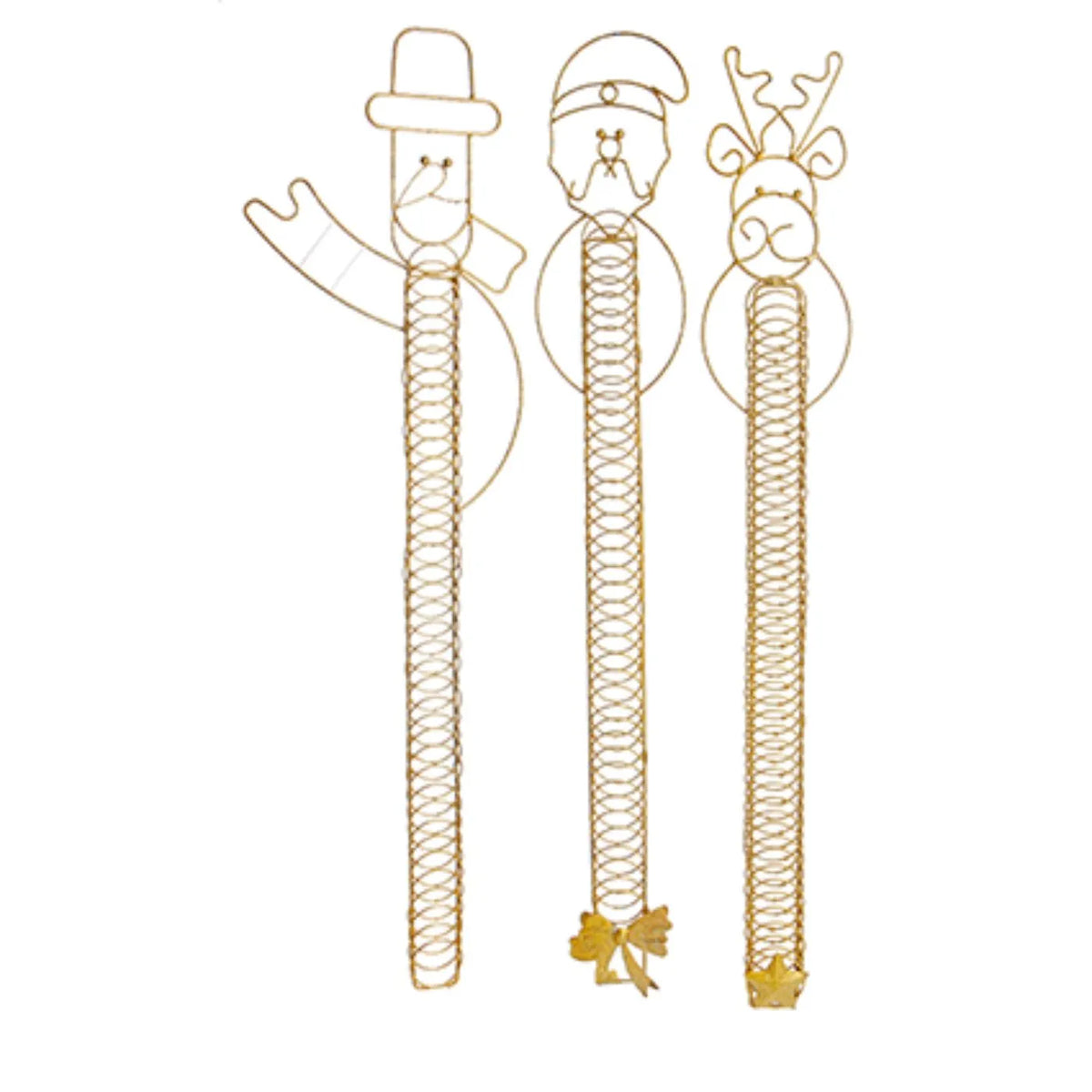 Premier 79cm Gold Wall Card Holder Assorted Designs