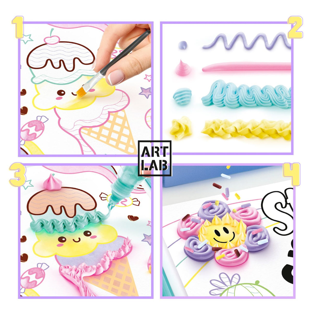 Art Lab Fluffy Paint Studio