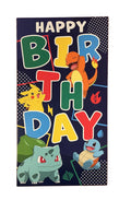 Pokemon Happy Birthday Card