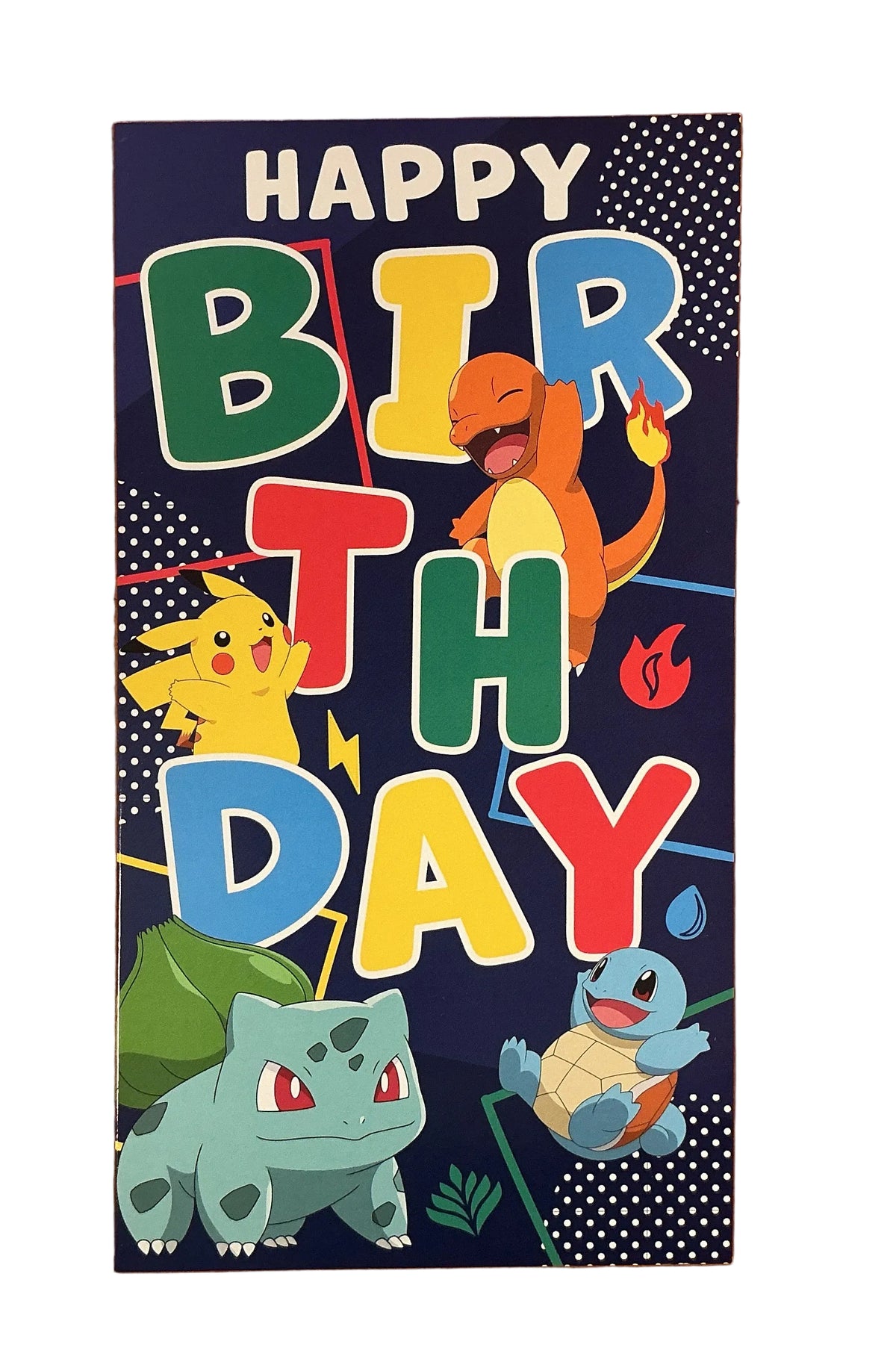 Pokemon Happy Birthday Card